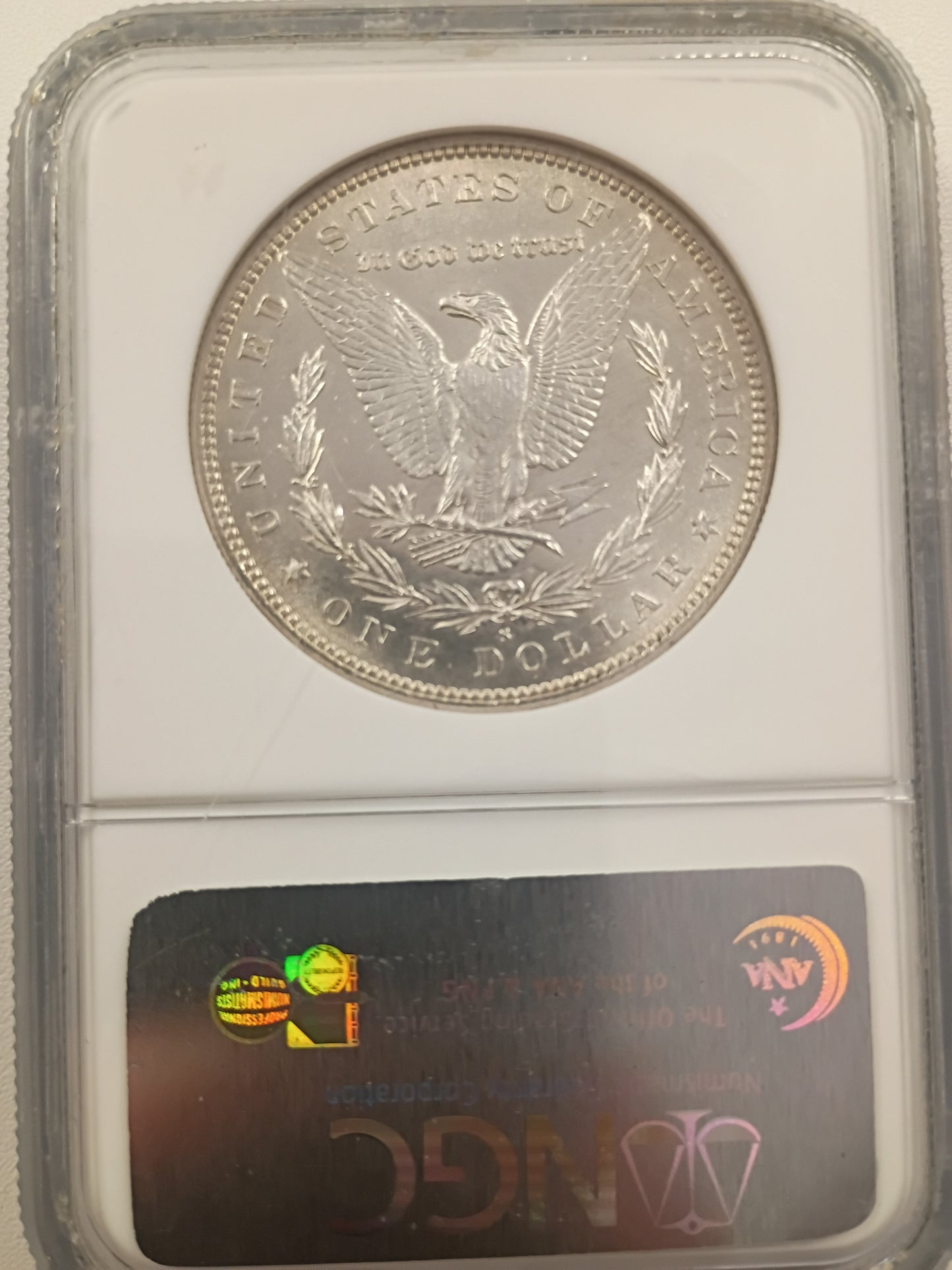 1883-S Morgan Silver Dollar | NGC MS61 | San Francisco Mint | Cert #1879031-001