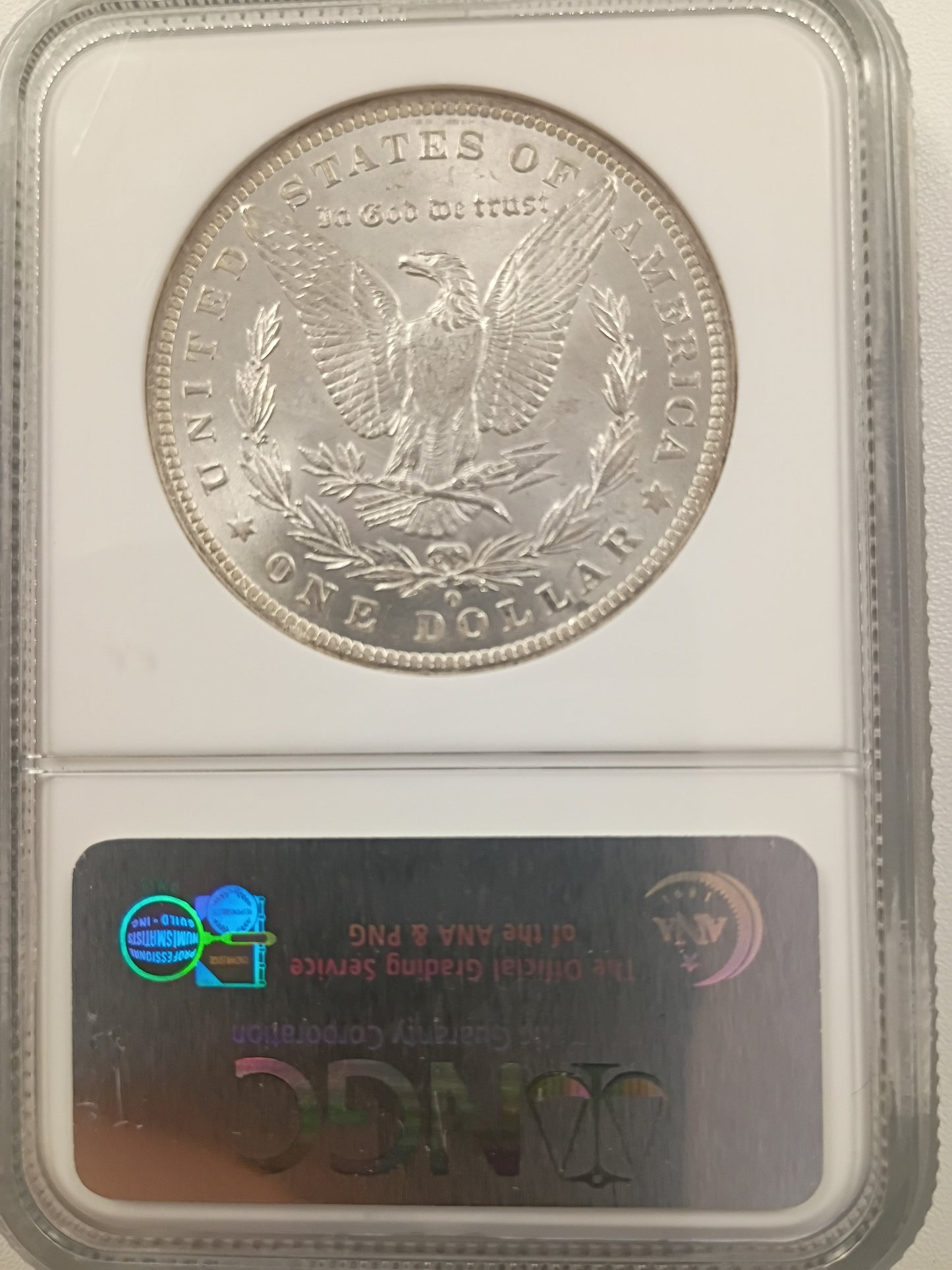 1884-O Morgan Silver Dollar | NGC MS66 | New Orleans Mint | Cert #1985394-008