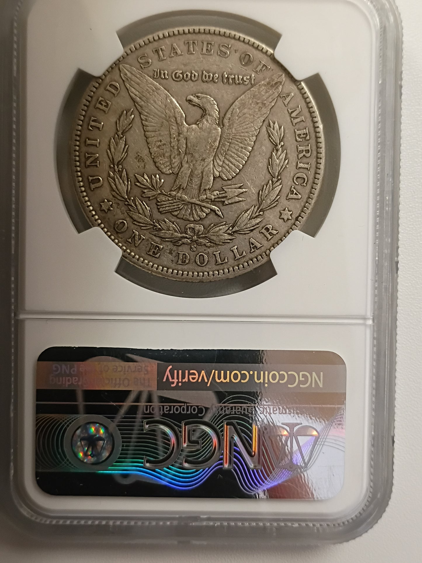 1904-S Morgan Silver Dollar | NGC XF40 | San Francisco Mint | Cert #6211992-008