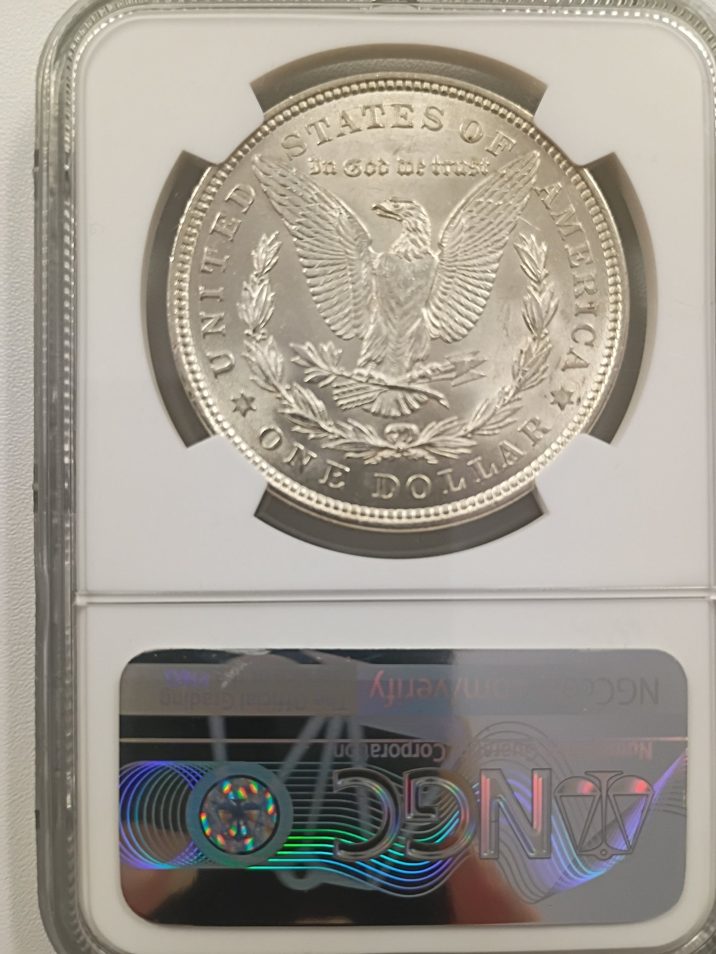 1921 Morgan Silver Dollar | NGC MS63 | Philadelphia Mint | Cert #6527031-015