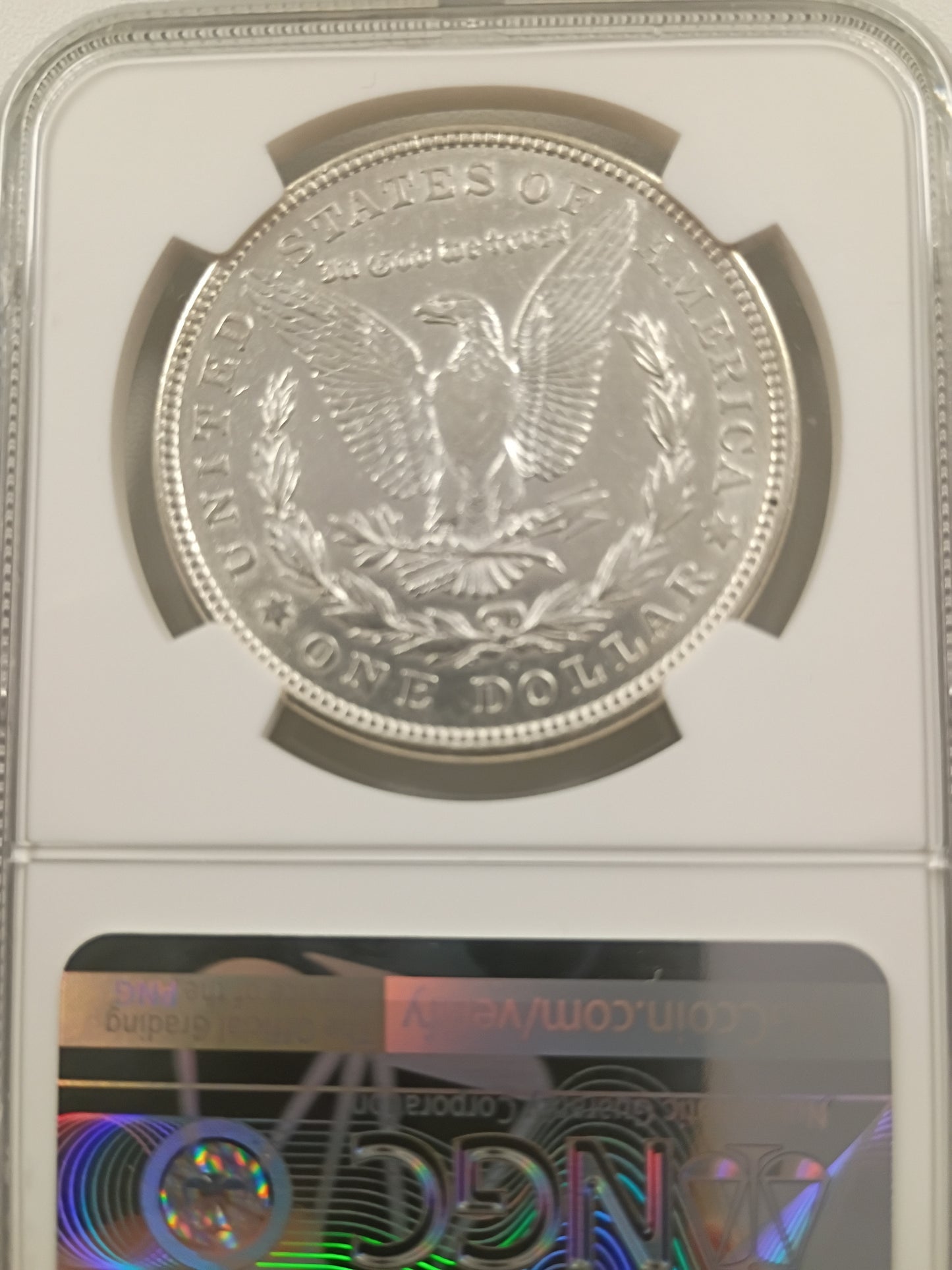 1921-D Morgan Silver Dollar | NGC AU55 | Denver Mint | Cert #6527031-005