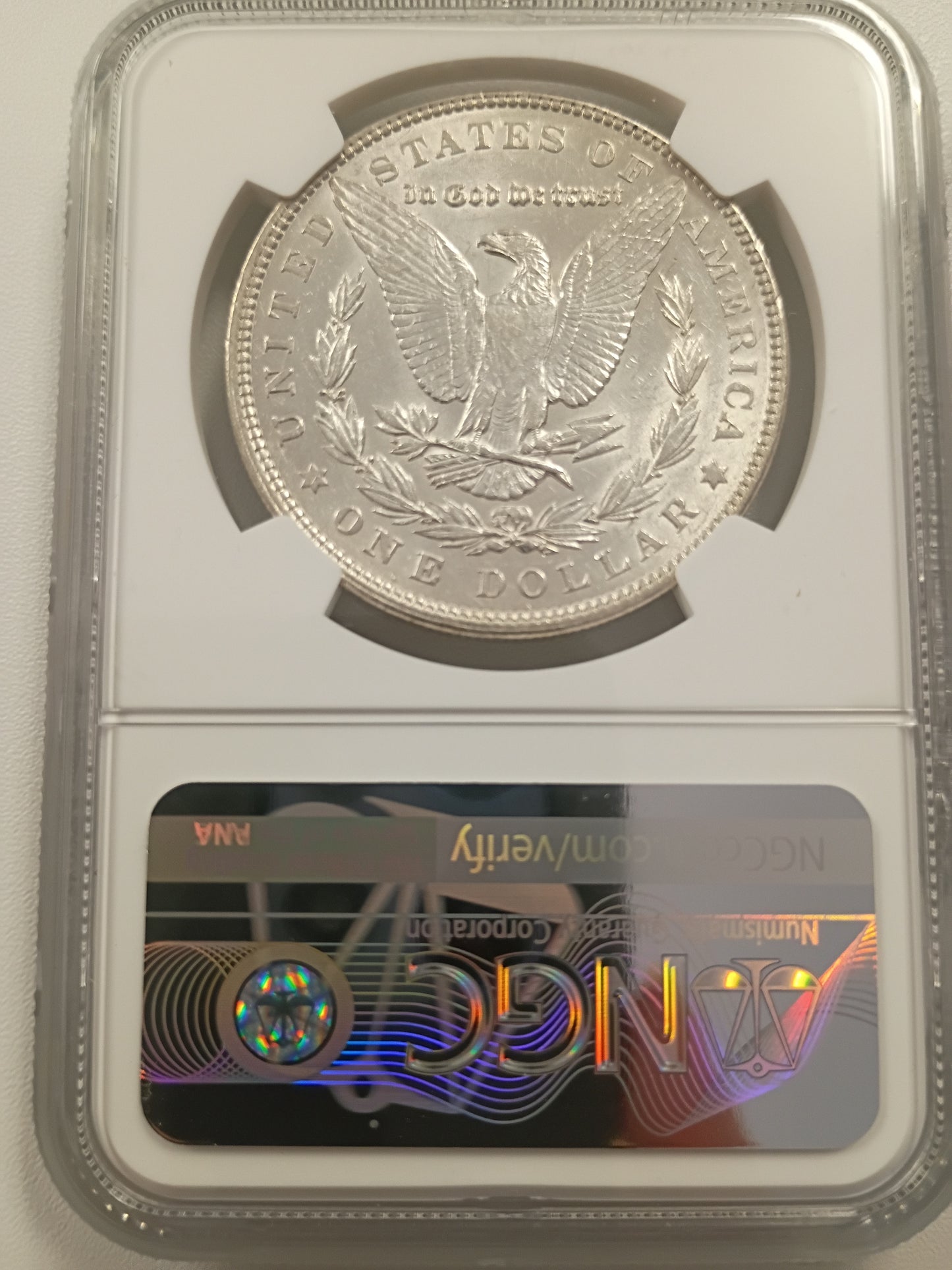 1902 Morgan Silver Dollar | NGC AU 58 | Strong Eye Appeal
