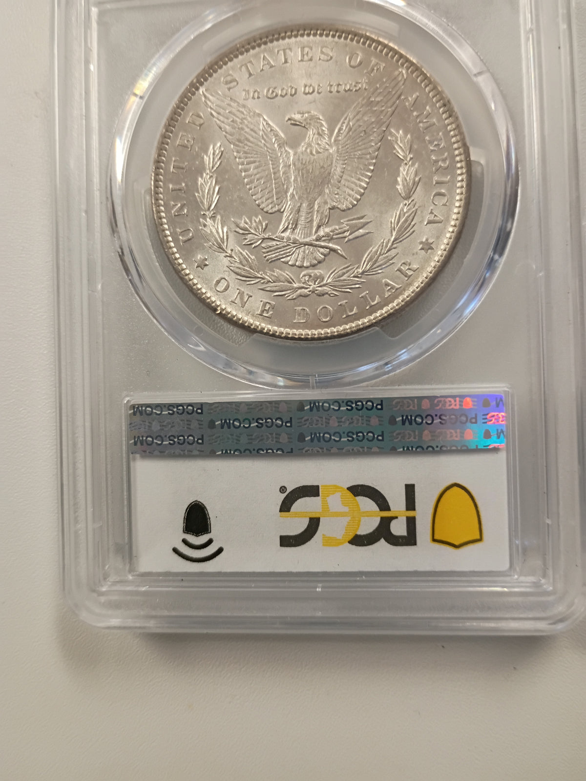 1890 P Morgan Dollar PCGS MS-64 Sight White Stickered 7196.64/51895995