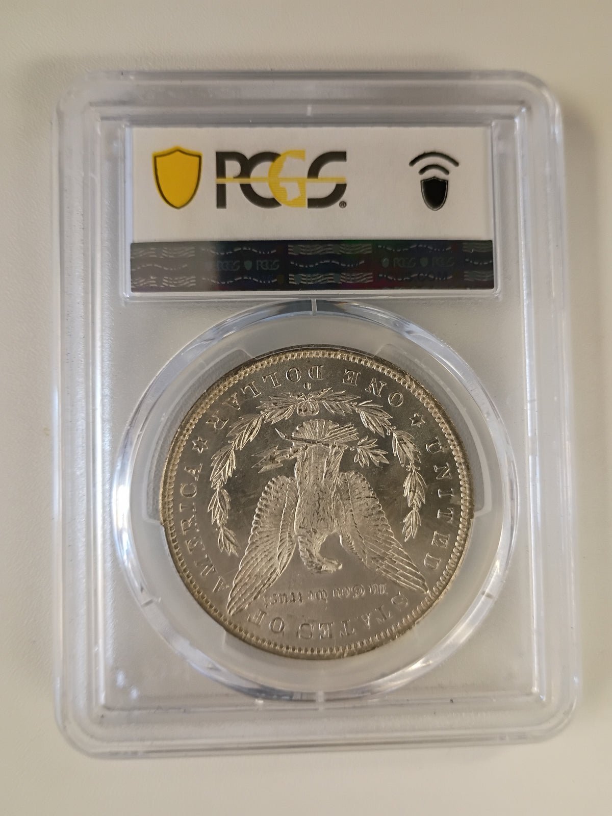 1887 S MORGAN DOLLAR MS-63 PCGS CERT. 44172453