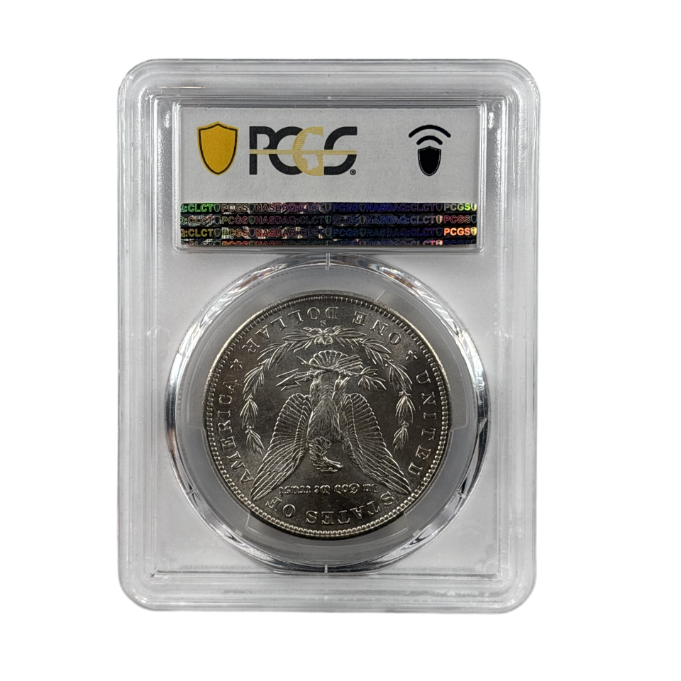1882-S Morgan Silver Dollar | PCGS MS63 | Cert #45898592 | San Francisco Mint