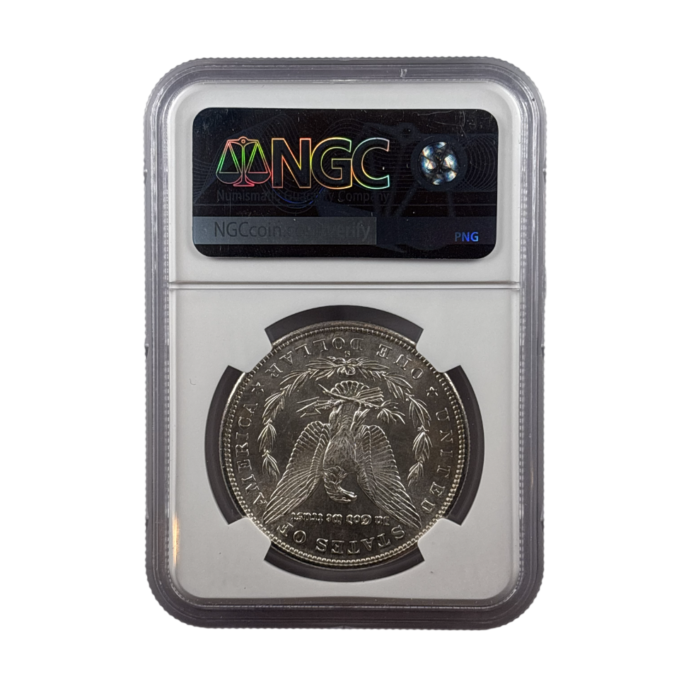1881-S Morgan Silver Dollar | NGC MS63 | Cert #6510308-002 | San Francisco Mint