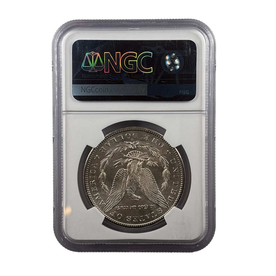 1881-S Morgan Silver Dollar | NGC MS62 | Cert #6510308-001 | San Francisco Mint