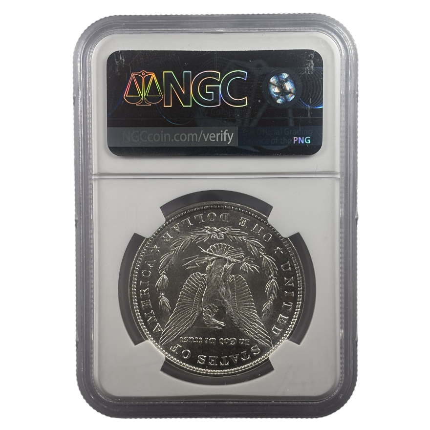 1879 Morgan Silver Dollar | NGC MS63 | Choice Mint State | Philadelphia Mint | Cert #6484245-004