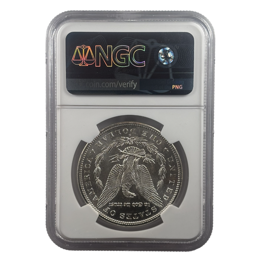 1879-S Morgan Silver Dollar | NGC MS66 | Premium Gem Mint State | San Francisco Mint | Cert #5751075-004