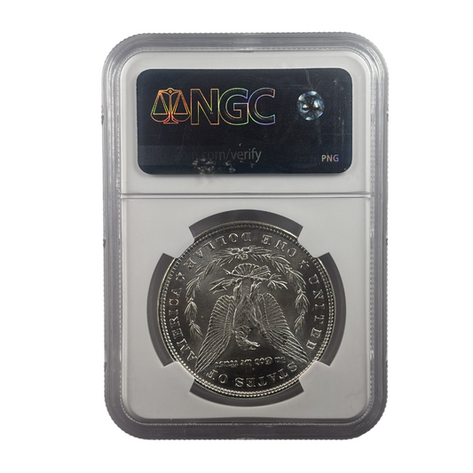 1878 Morgan Silver Dollar | NGC MS63 | 7TF Reverse of 1879 | Philadelphia Mint | Cert #6080824-007