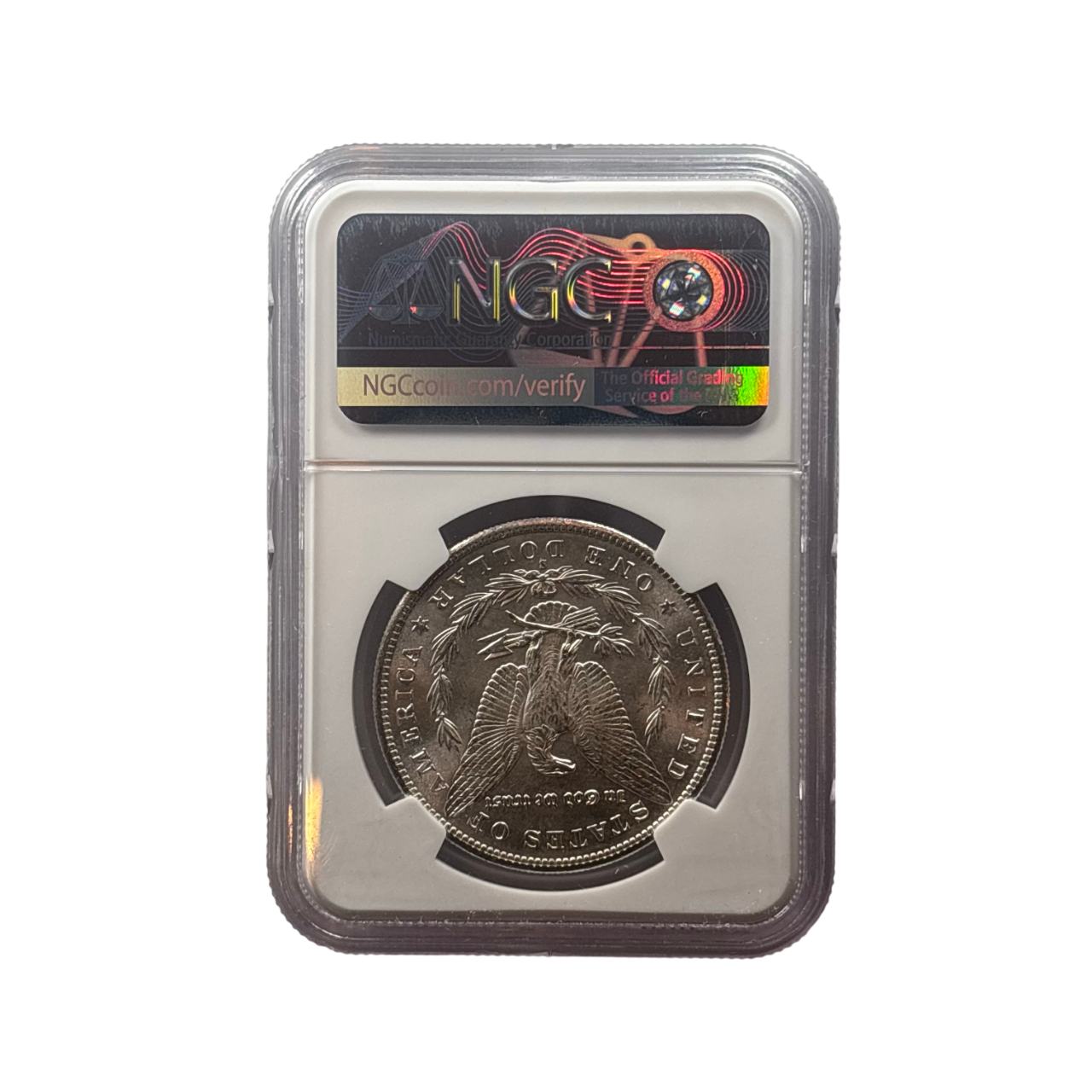 1890-S Morgan Silver Dollar | NGC MS61 | Uncirculated San Francisco Issue