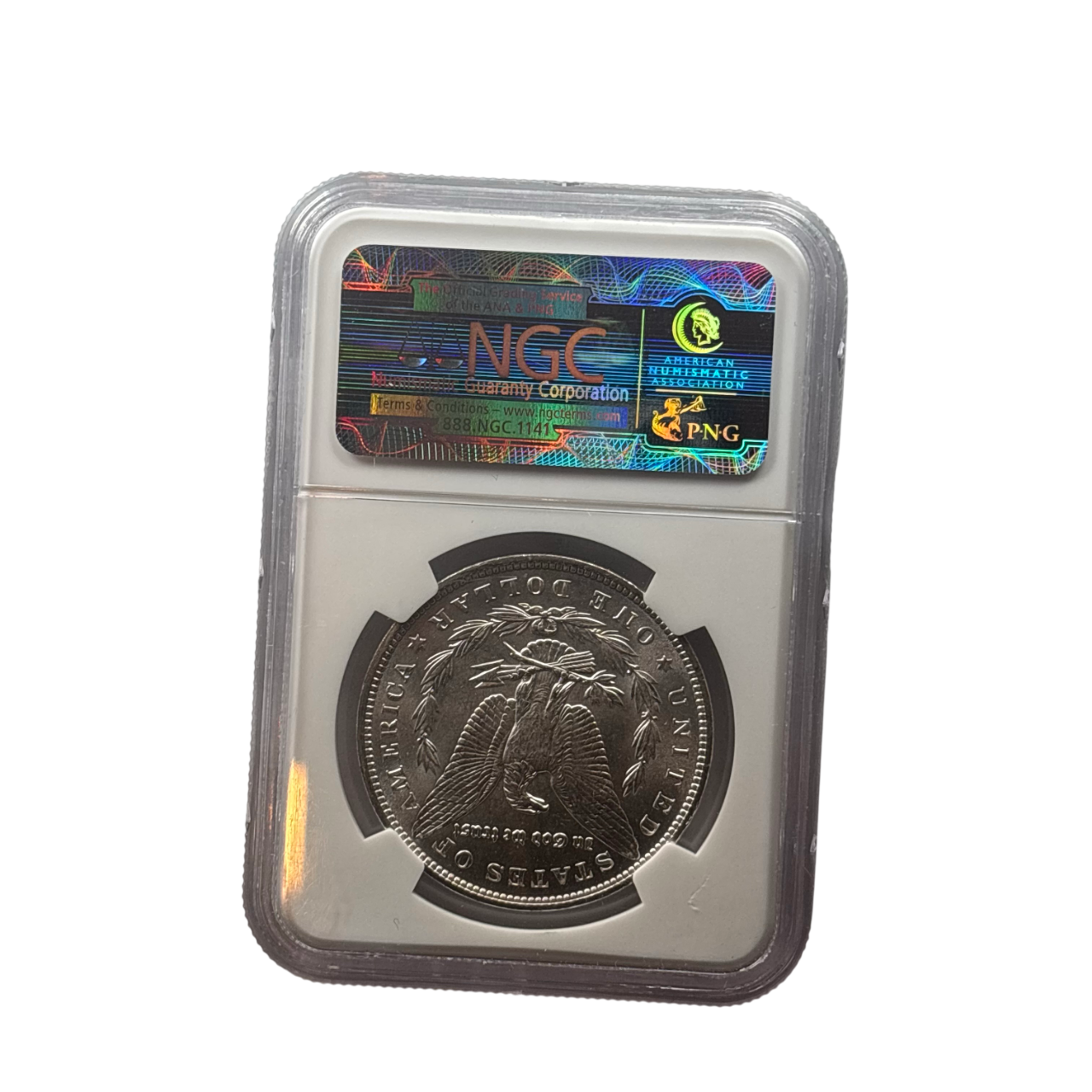 1896 Morgan Silver Dollar | NGC MS65 | Gem Mint State