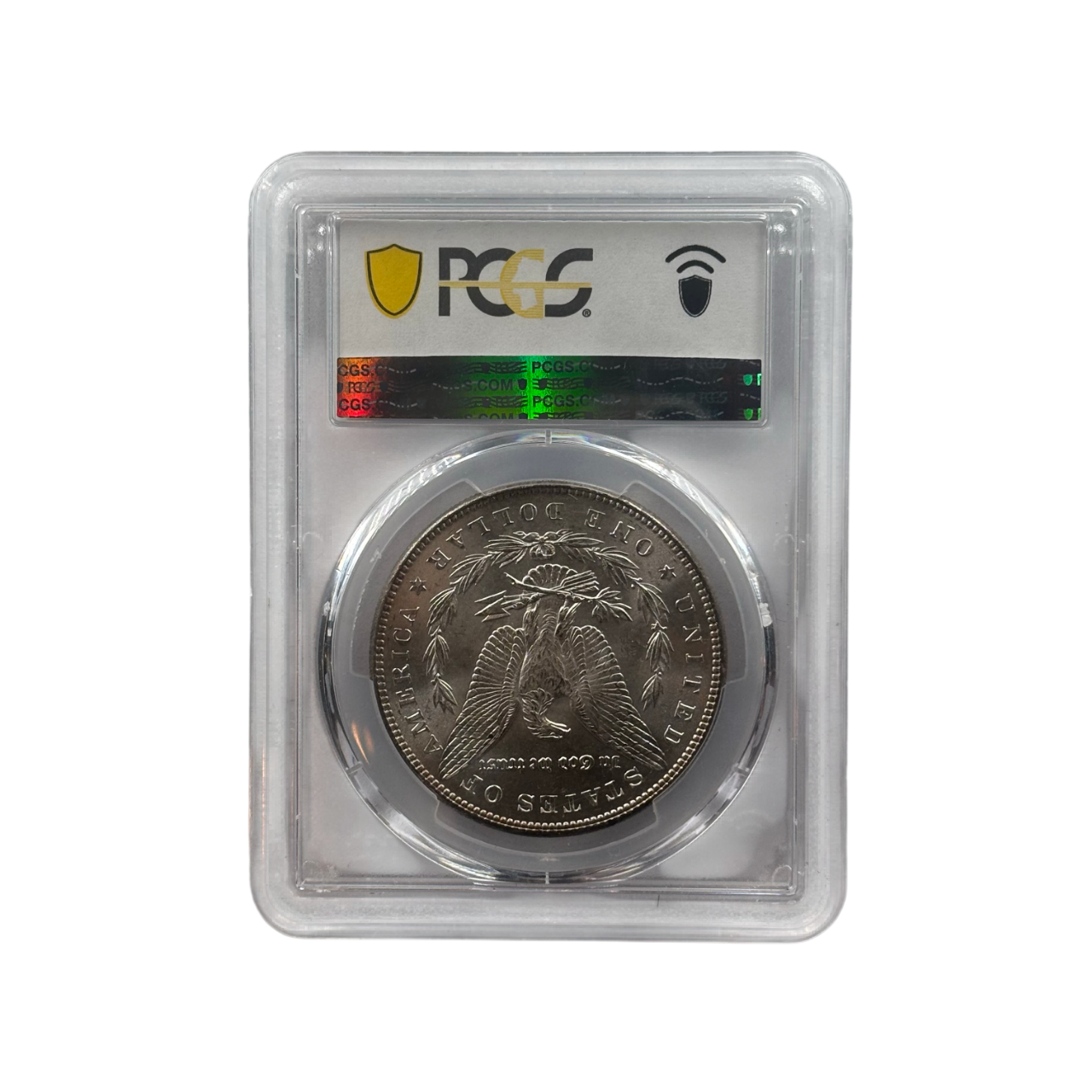 1883 Morgan Silver Dollar | PCGS MS63 | Philadelphia Mint | Cert #7142.63/46281388