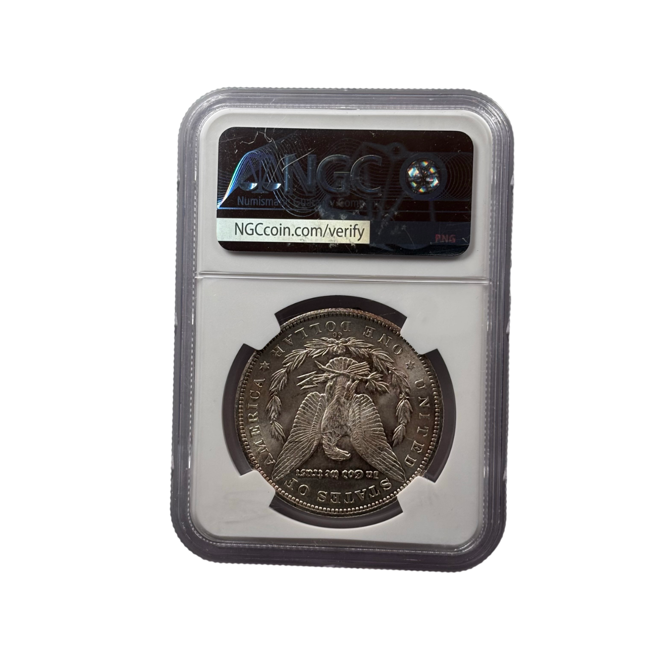 1884-CC Morgan Silver Dollar | NGC MS63 | Carson City Mint | Choice BU | Cert #6510311-003