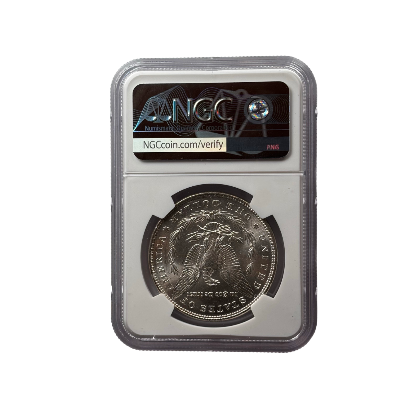 1885-P Morgan Silver Dollar | NGC UNC Details (Cleaned) | Cert #6527031-042 | Philadelphia Mint