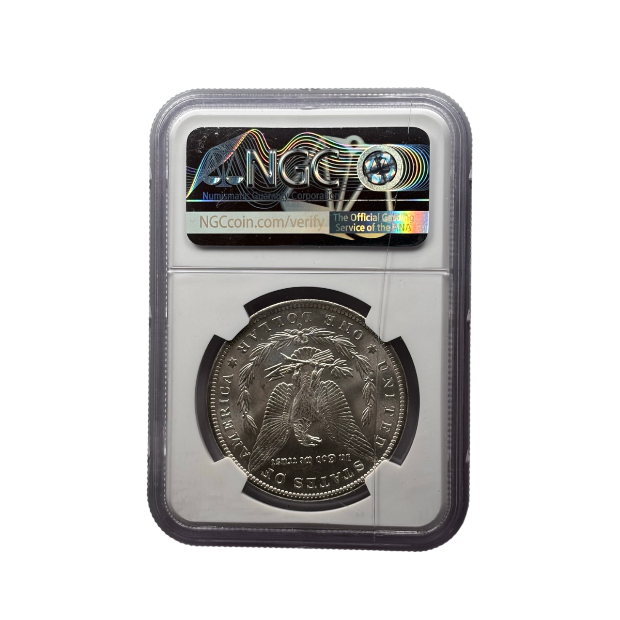 1885-O Morgan Silver Dollar | NGC MS63 | Cert #6510308-006 | New Orleans Mint