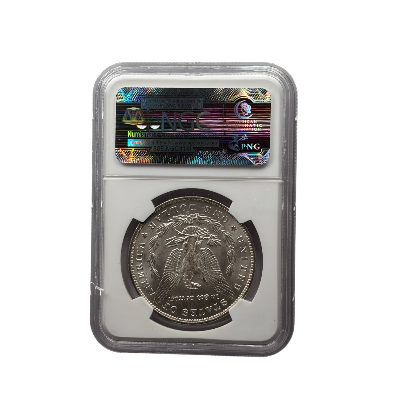 1885-O Morgan Silver Dollar | NGC MS64 | New Orleans Mint | Cert #3774858-049