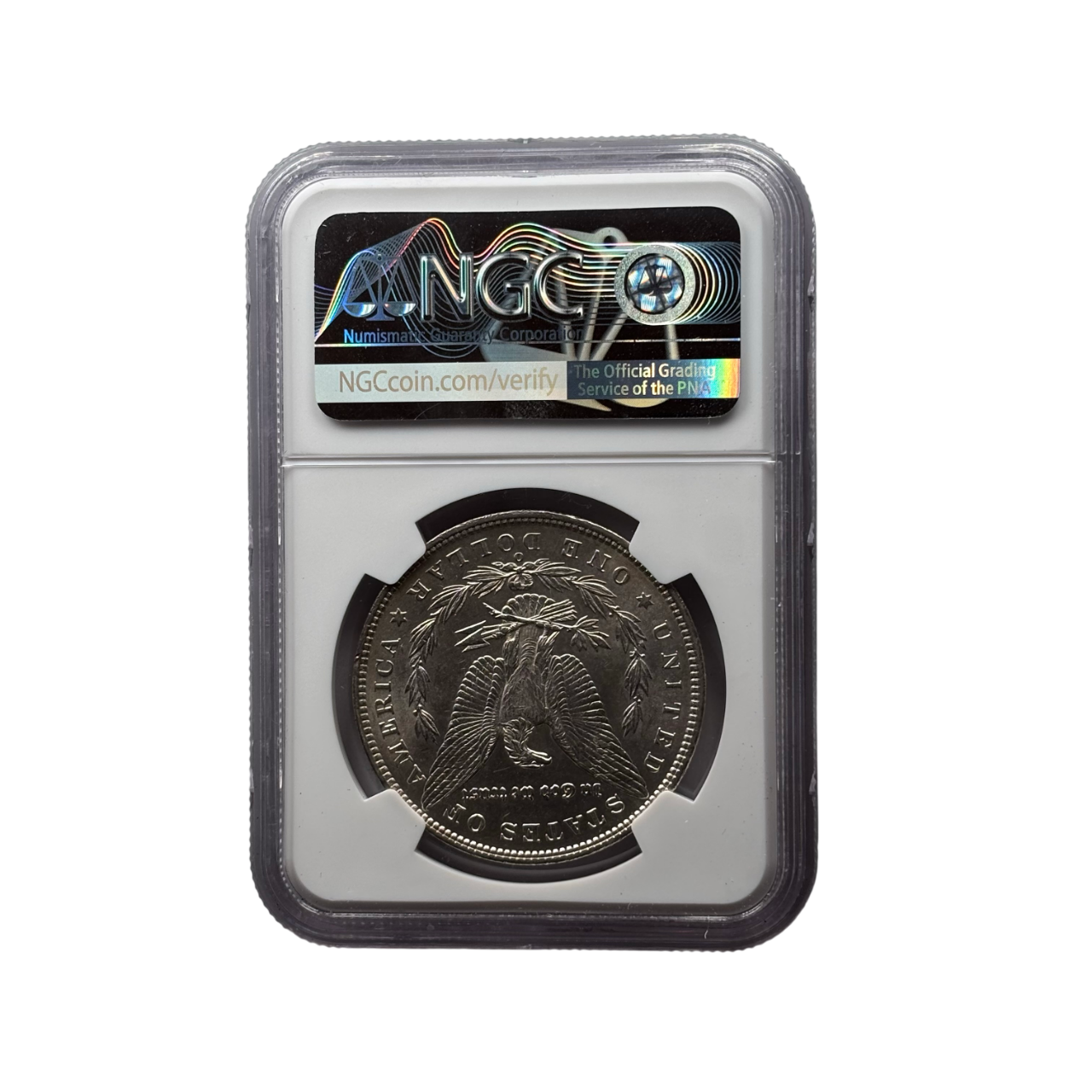 1886-O Morgan Silver Dollar | NGC AU58 | New Orleans Mint | Cert #6347450-001