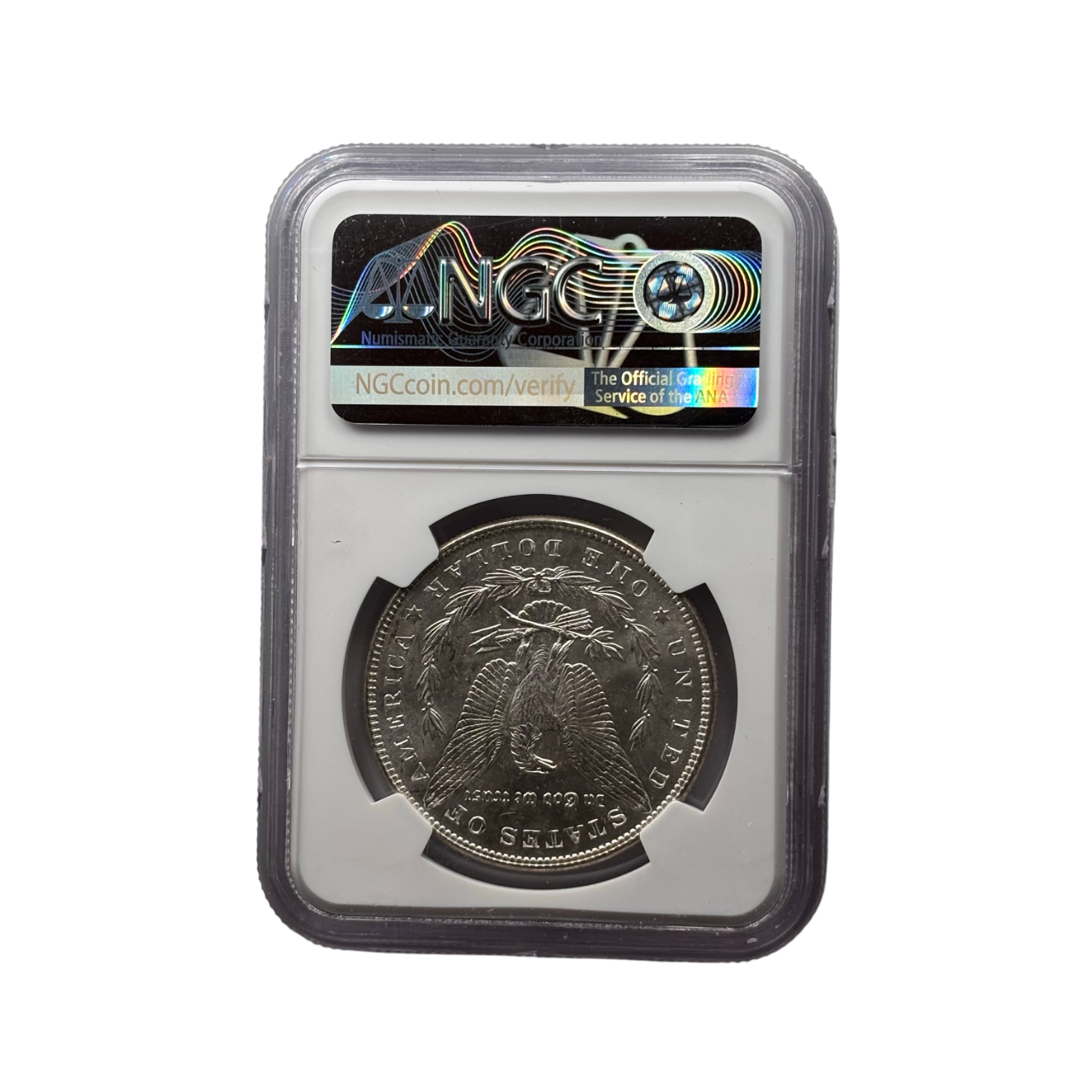 1887 Morgan Silver Dollar | NGC MS63 | Cert #6569530-072 | Philadelphia Mint