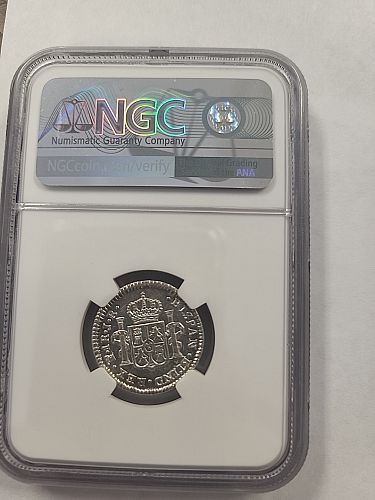 1775 PTS JR Bolivia Excavation 1 Reale MS-62 NGC -6351731-001