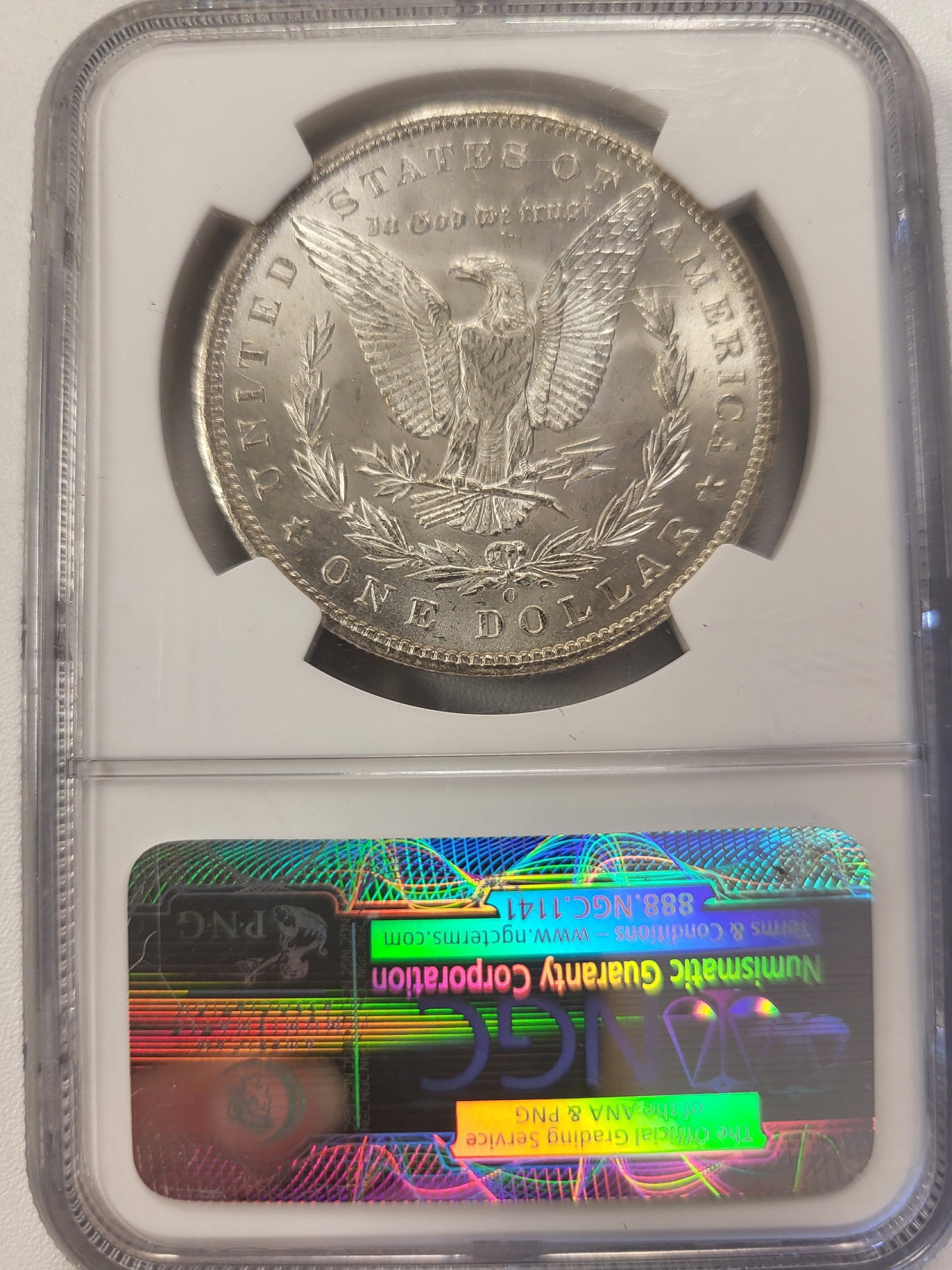 1898-O Morgan Silver Dollar | NGC MS64 | Near Gem Mint State