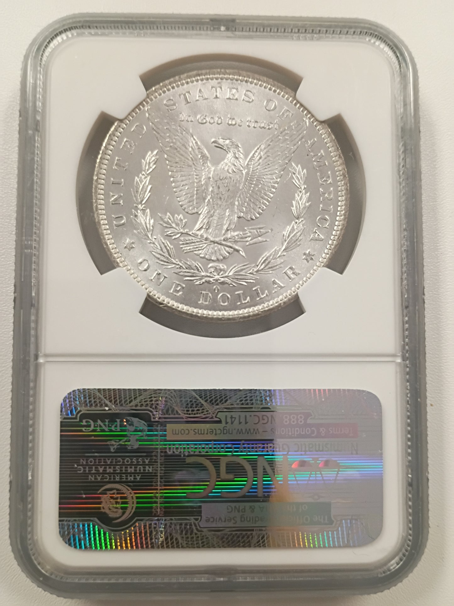 1883-O Morgan Silver Dollar | NGC MS66 | New Orleans Mint | Cert #3294165-004