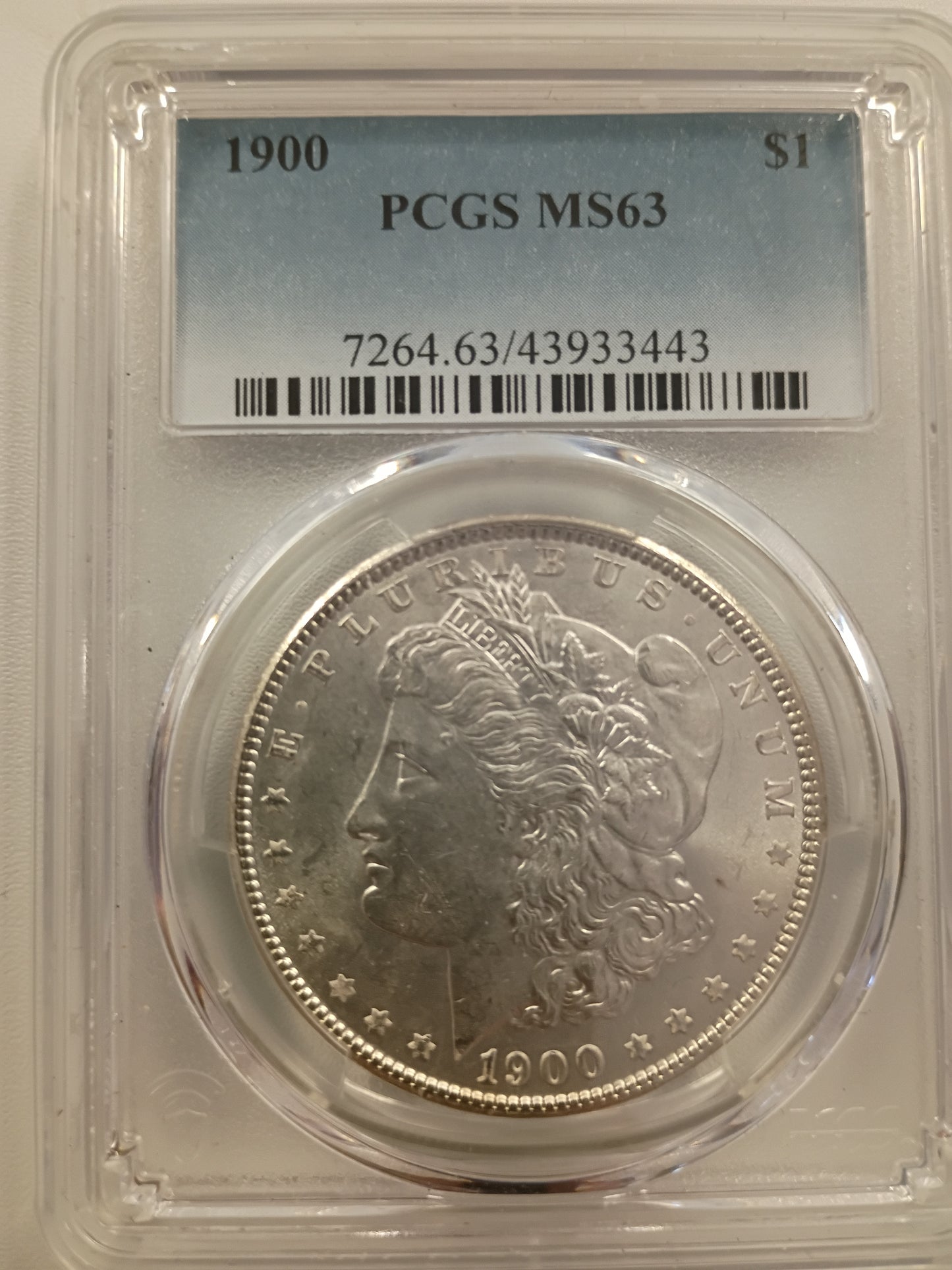 1900 Morgan Silver Dollar | PCGS MS63 | Choice Mint State