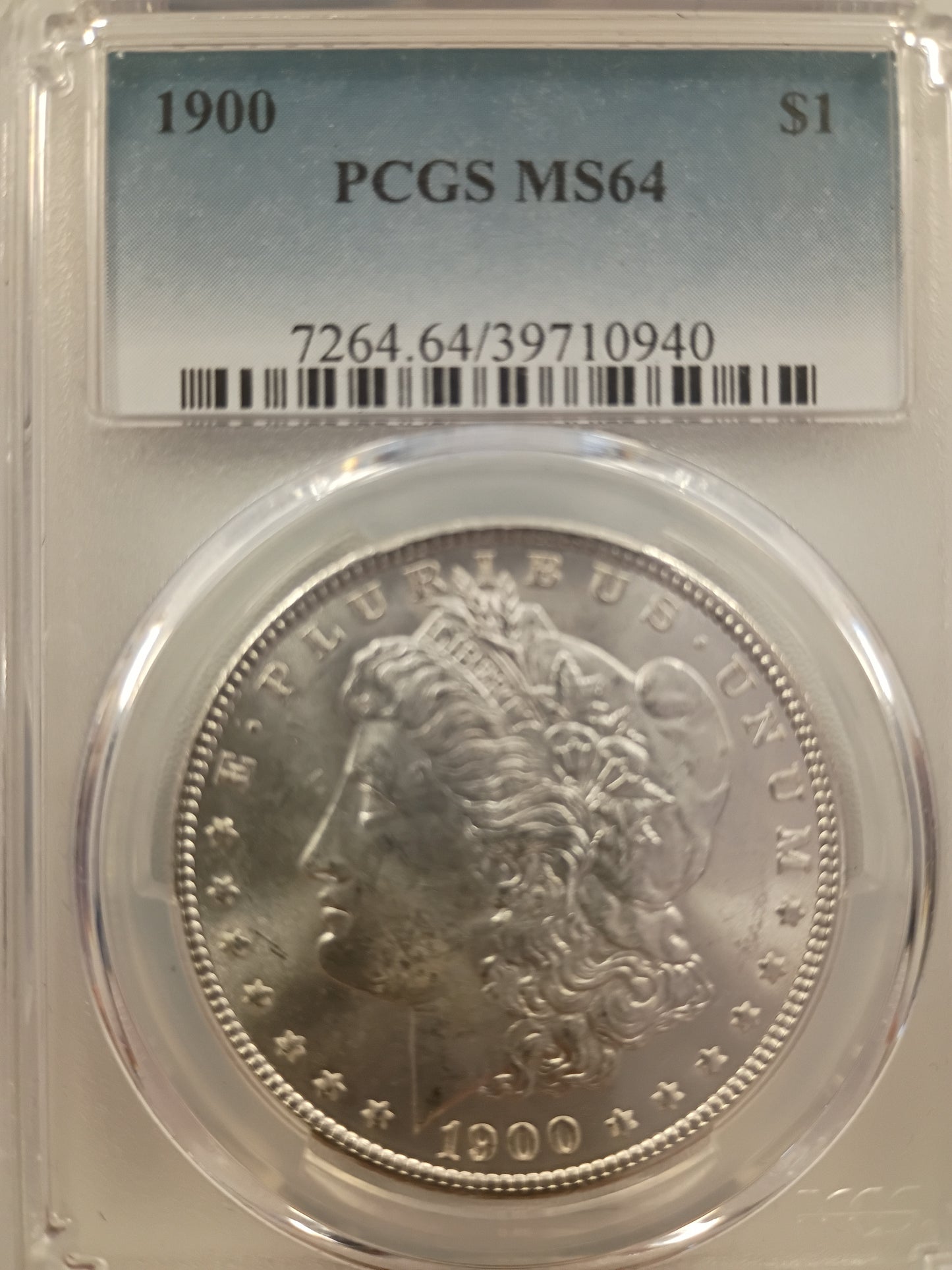 1900 Morgan Silver Dollar | PCGS MS64 | Near-Gem Mint State