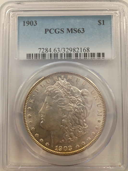 1903 Morgan Silver Dollar | PCGS MS63 | Certified Choice BU | Cert #32982168