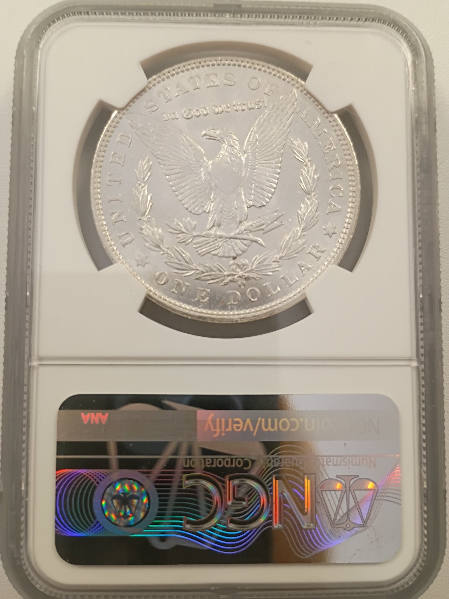 1904-O Morgan Silver Dollar | NGC MS63 | New Orleans Mint | Cert #6585768-066
