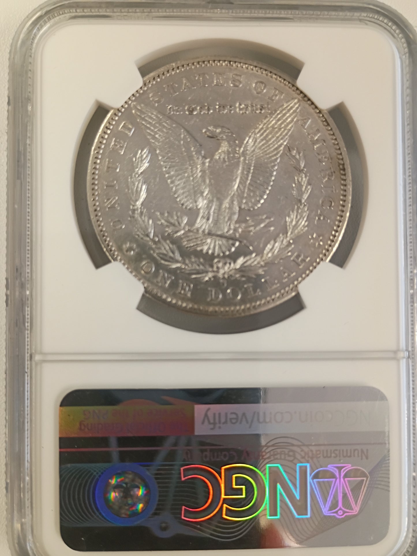 1895 S MORGAN DOLLAR AU-53 NGC 6472653-021