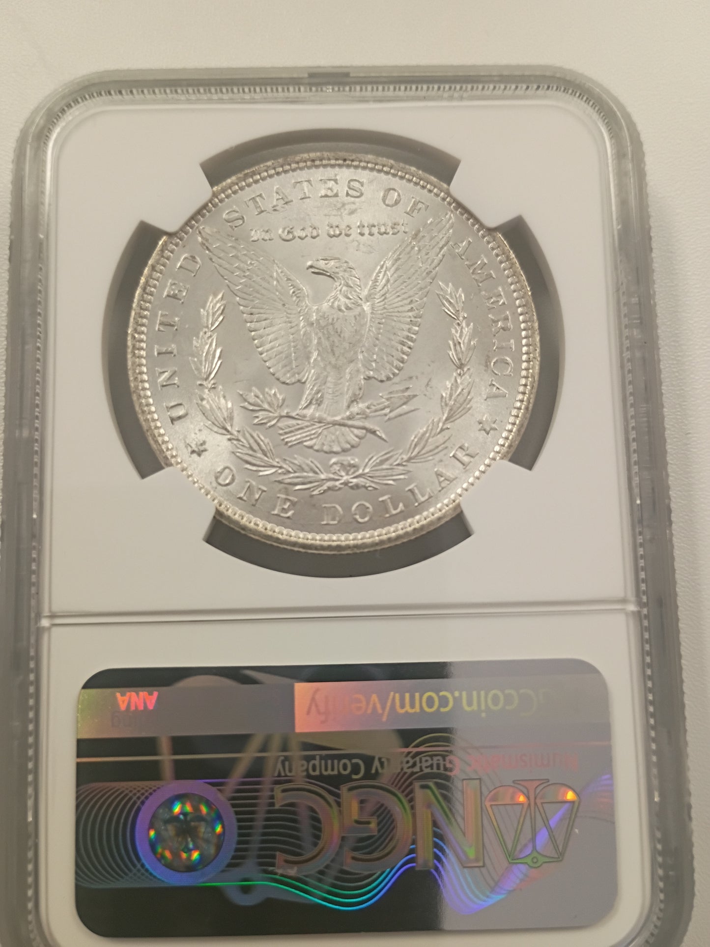 1896 Morgan Dollar MS-66 NGC  6691863-002