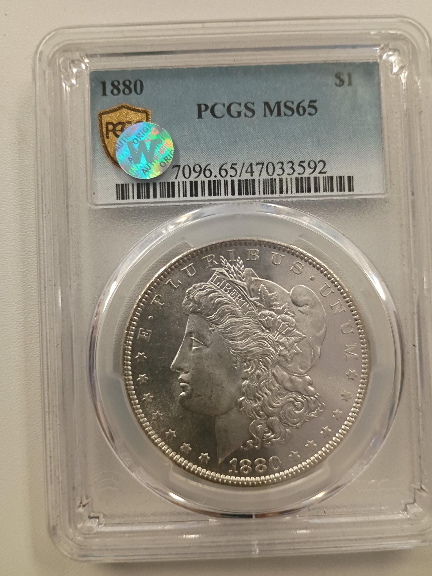 1880 Morgan Dollar MS-65 47033592