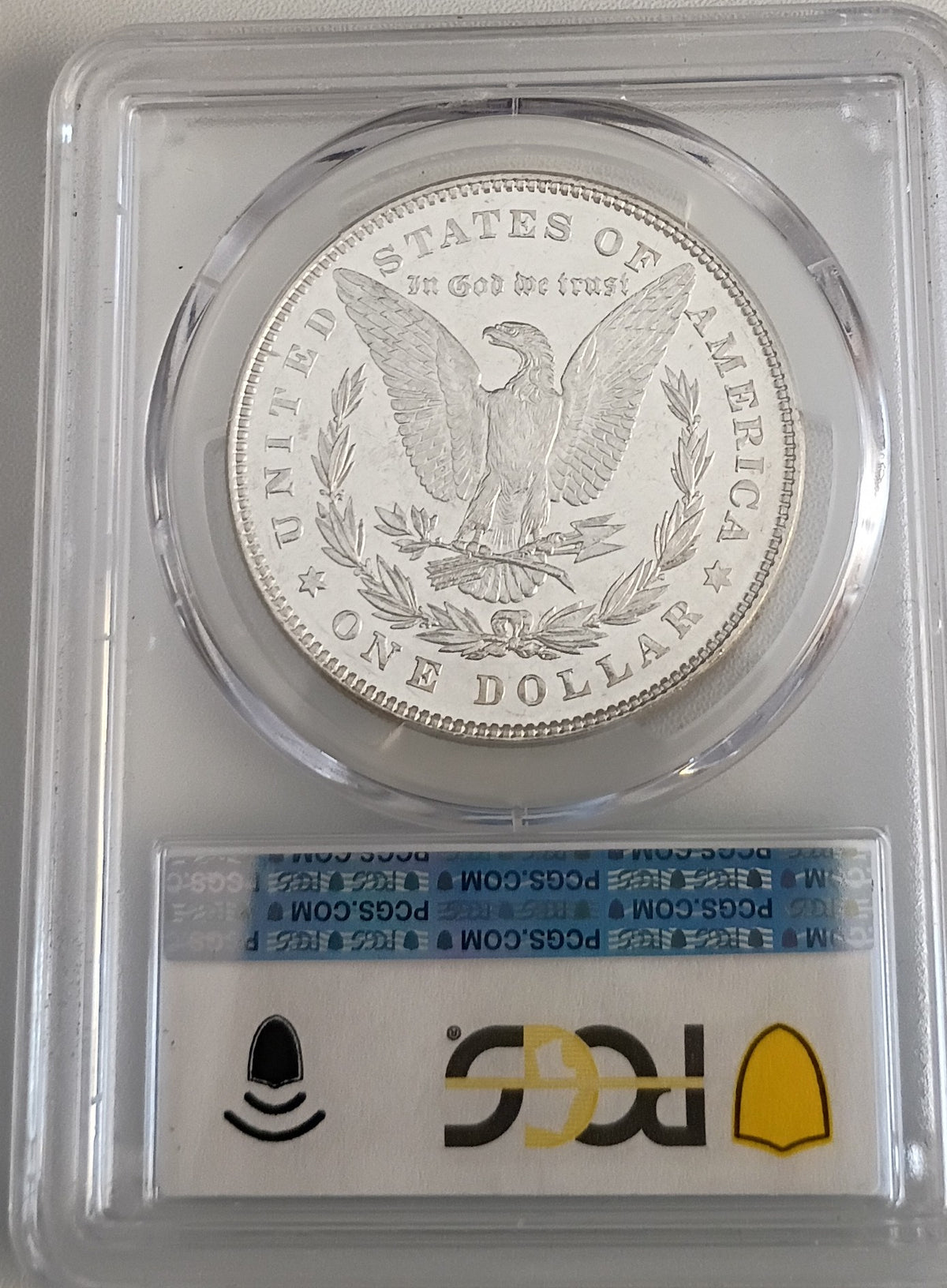 1878 P 7TF MORGAN DOLLAR PCGS MS-64 PL  84302518   CAC STICKERED