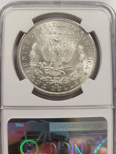 1891-CC Morgan Silver Dollar | NGC MS63 | VAM-3 “Spitting Eagle” | Top-100 Variety | Carson City Mint | Cert #6590960-001