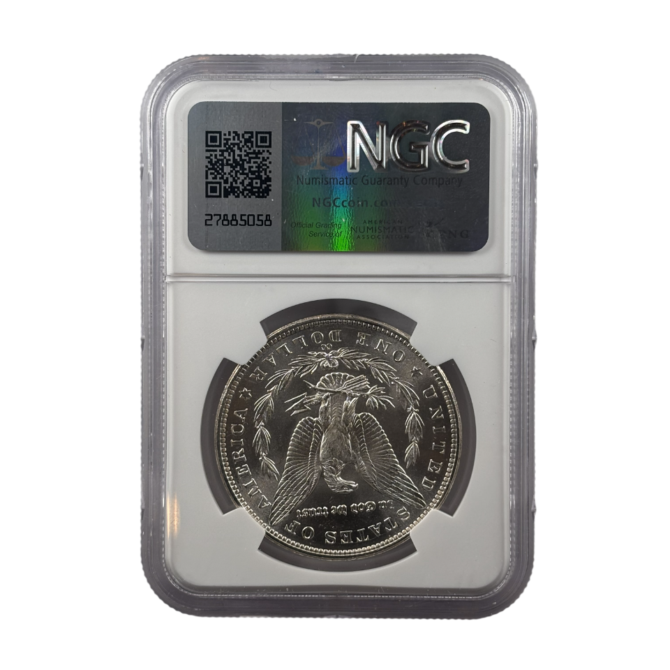 1883-CC Morgan Silver Dollar | NGC MS63 | Carson City Mint