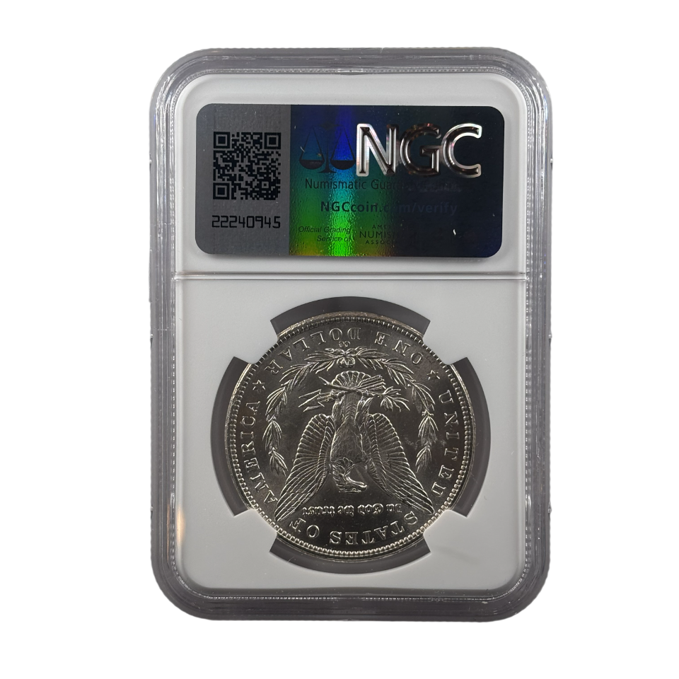 1883-CC Morgan Silver Dollar | NGC MS63 | Carson City Mint