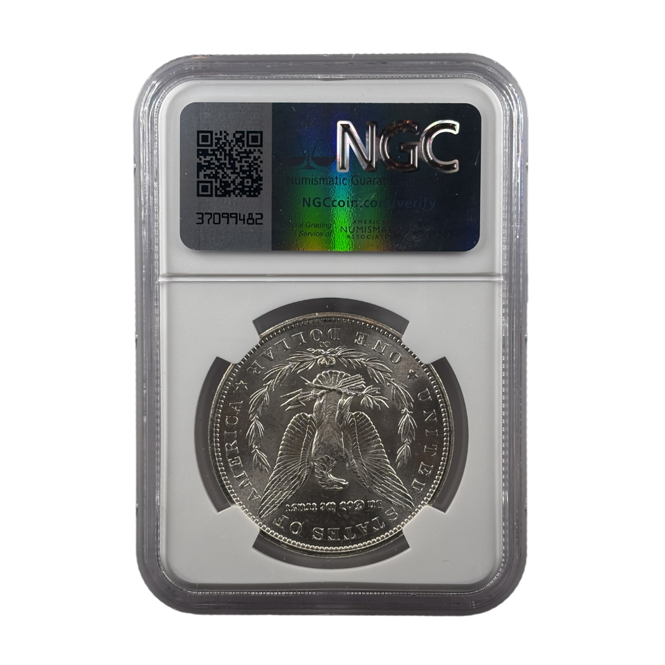 1883-CC Morgan Silver Dollar | NGC MS63 | Carson City Mint