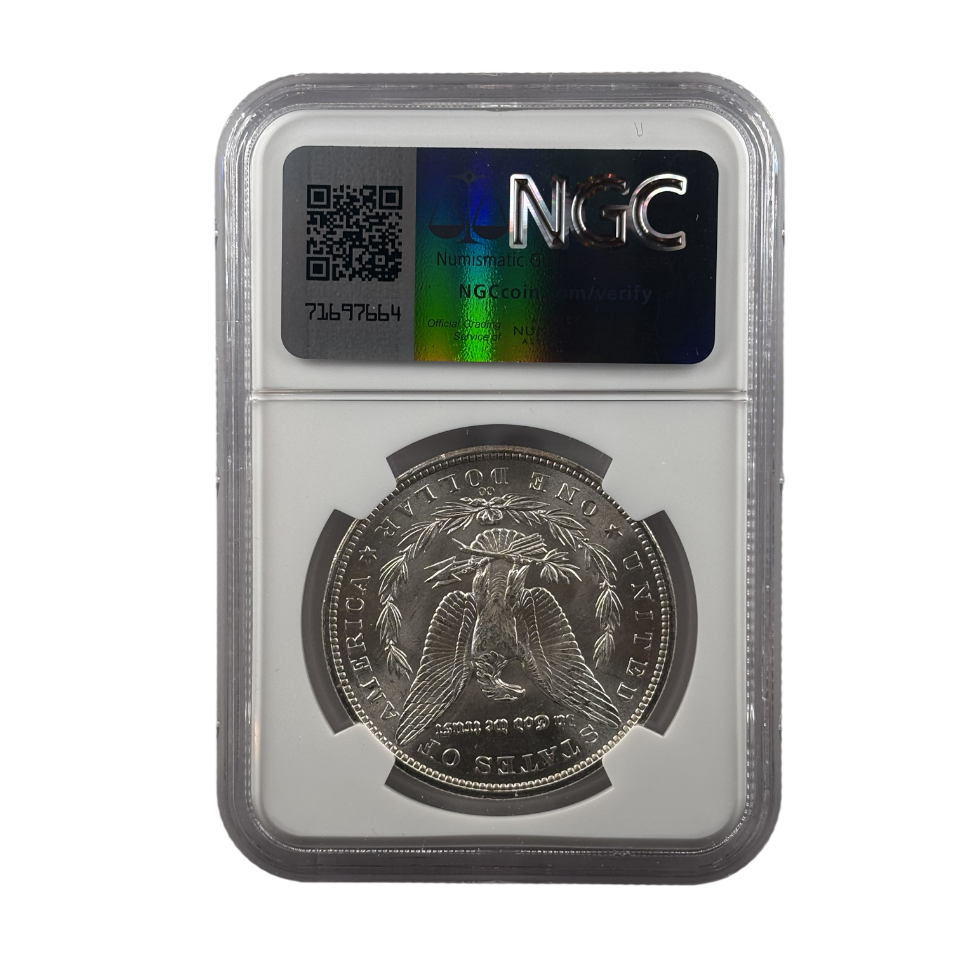 1883-CC Morgan Silver Dollar | NGC MS63 | Carson City Mint