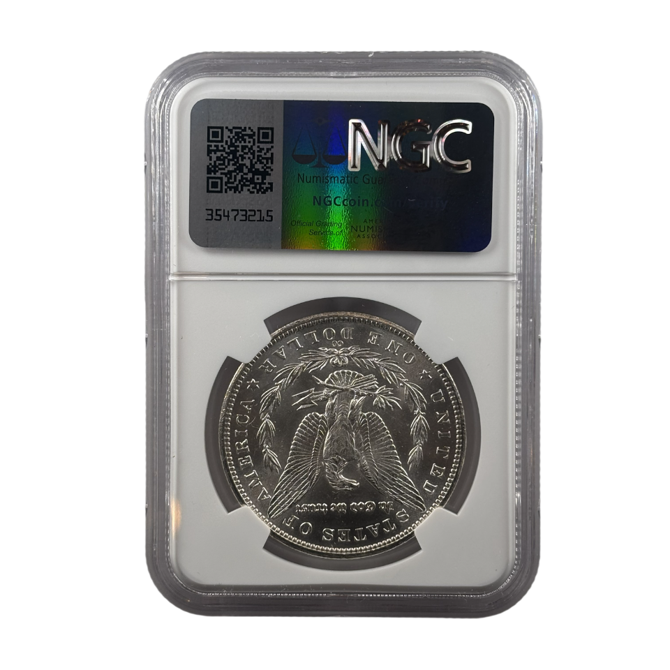 1883-CC Morgan Silver Dollar | NGC MS63 | Carson City Mint