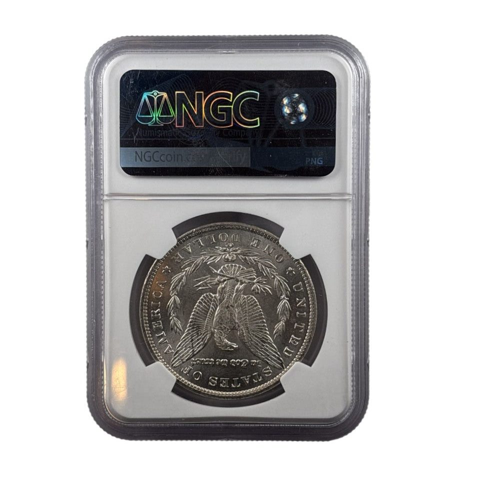 1882-CC Morgan Silver Dollar | NGC MS62 | Cert #6510311-002 | Carson City Mint