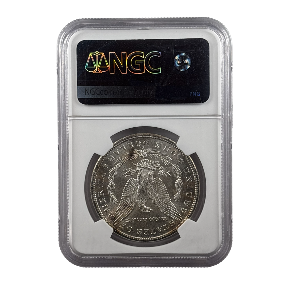 1880-S Morgan Silver Dollar | NGC MS63 | Cert #6316700-004 | San Francisco Mint