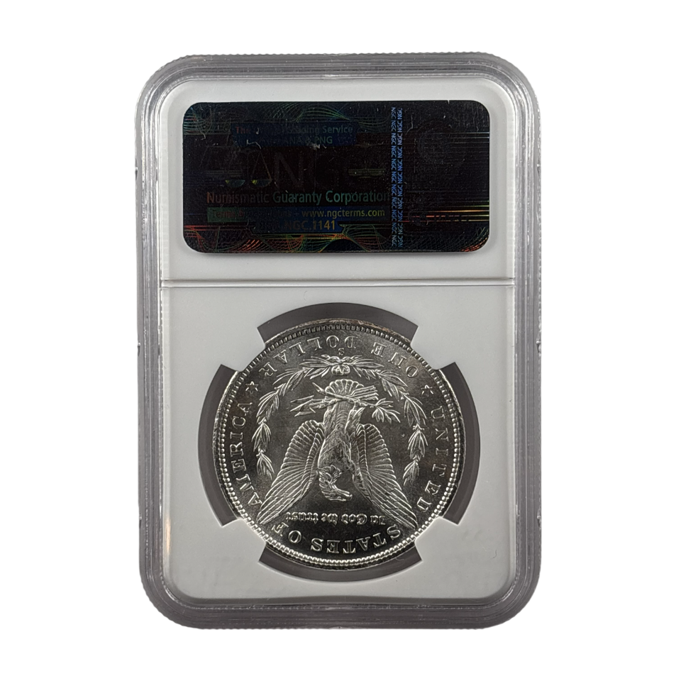 1880-S Morgan Silver Dollar | NGC MS64 | San Francisco Mint