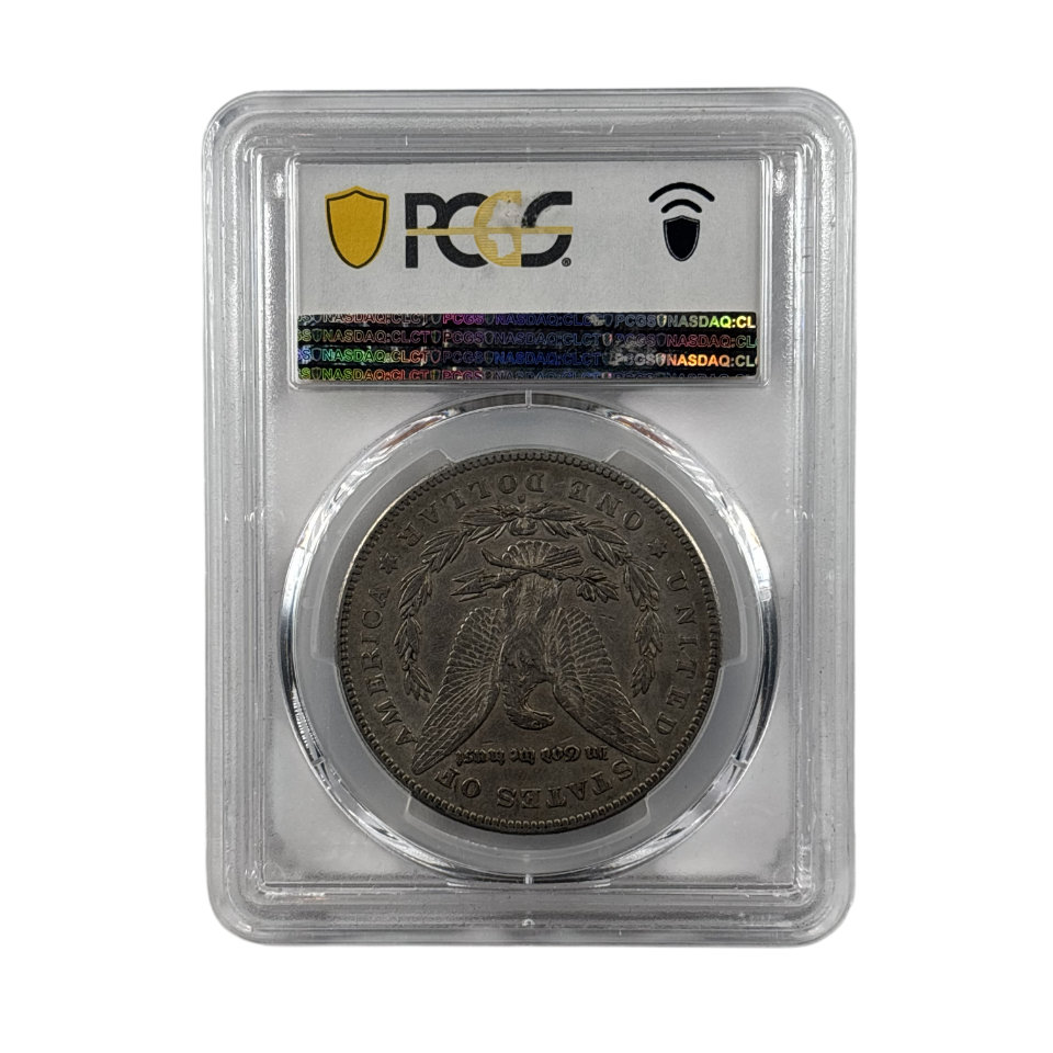 1879-S Morgan Silver Dollar | PCGS AU50 | Reverse of 1878 | Cert #45598871 | San Francisco Mint