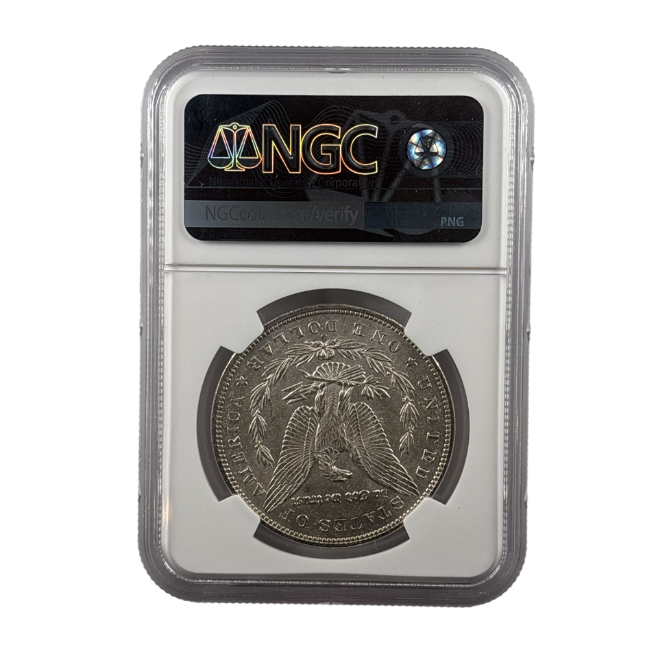 1879-O Morgan Silver Dollar | NGC AU58 | Choice About Uncirculated | New Orleans Mint | Cert #6527031-021