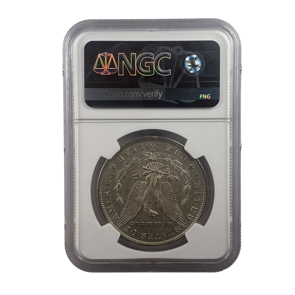 1879-O Morgan Silver Dollar | NGC AU Details (Cleaned) | New Orleans Mint | Cert #6527031-022