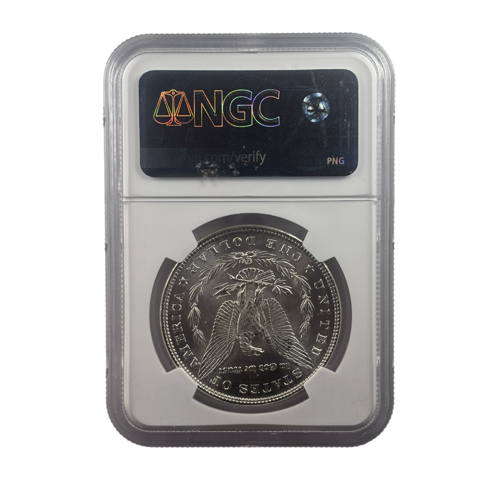 1878 Morgan Silver Dollar | NGC MS63 | 7TF Reverse of 1879 | Philadelphia Mint | Cert #6080824-007