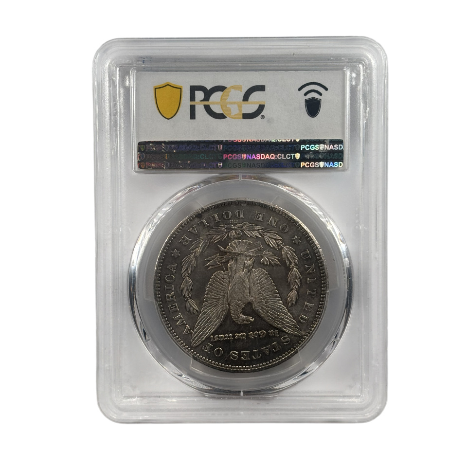 1878-CC Morgan Silver Dollar | PCGS MS63 | Carson City Mint | Cert #39300234
