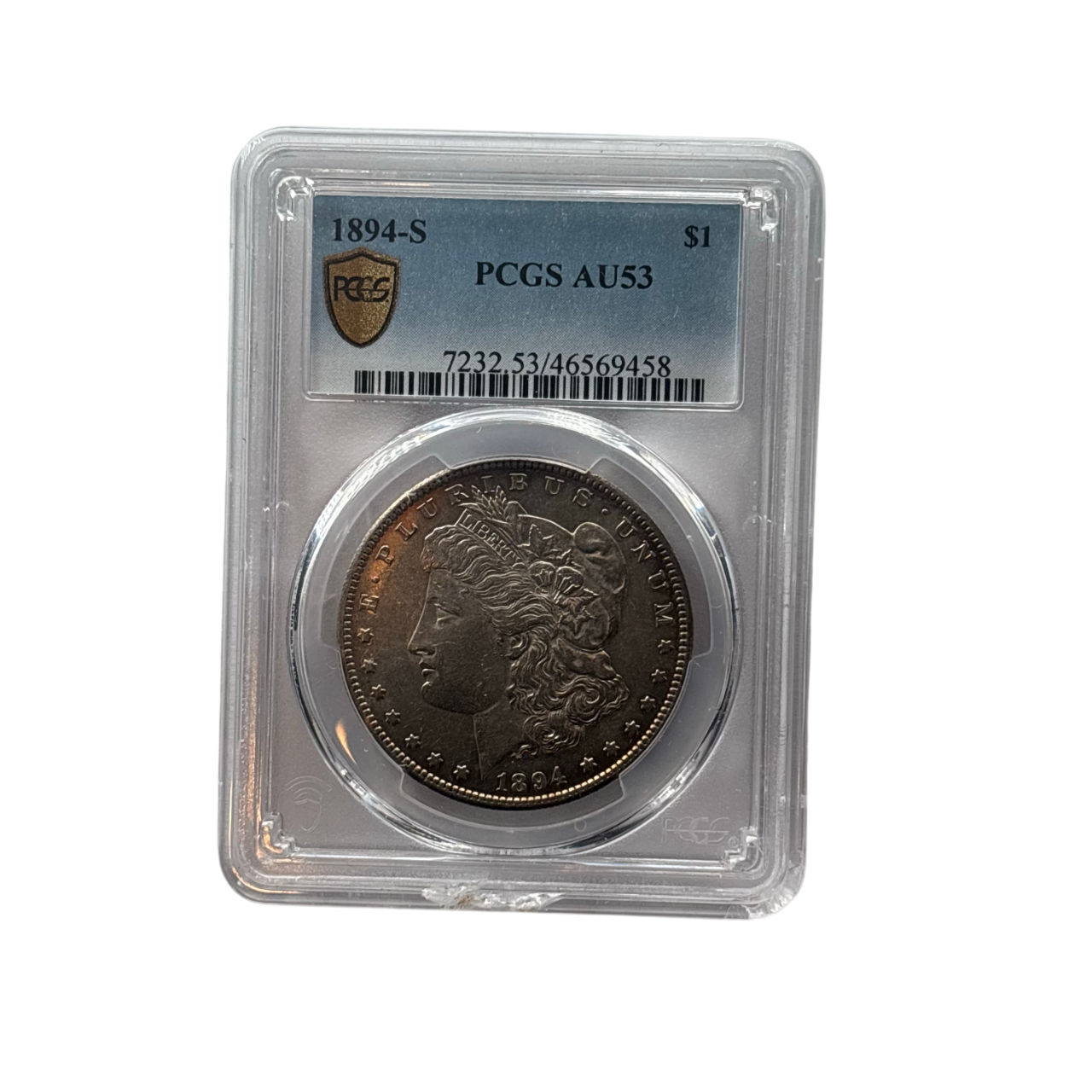 1894-S Morgan Silver Dollar | PCGS AU53 | Key San Francisco Issue