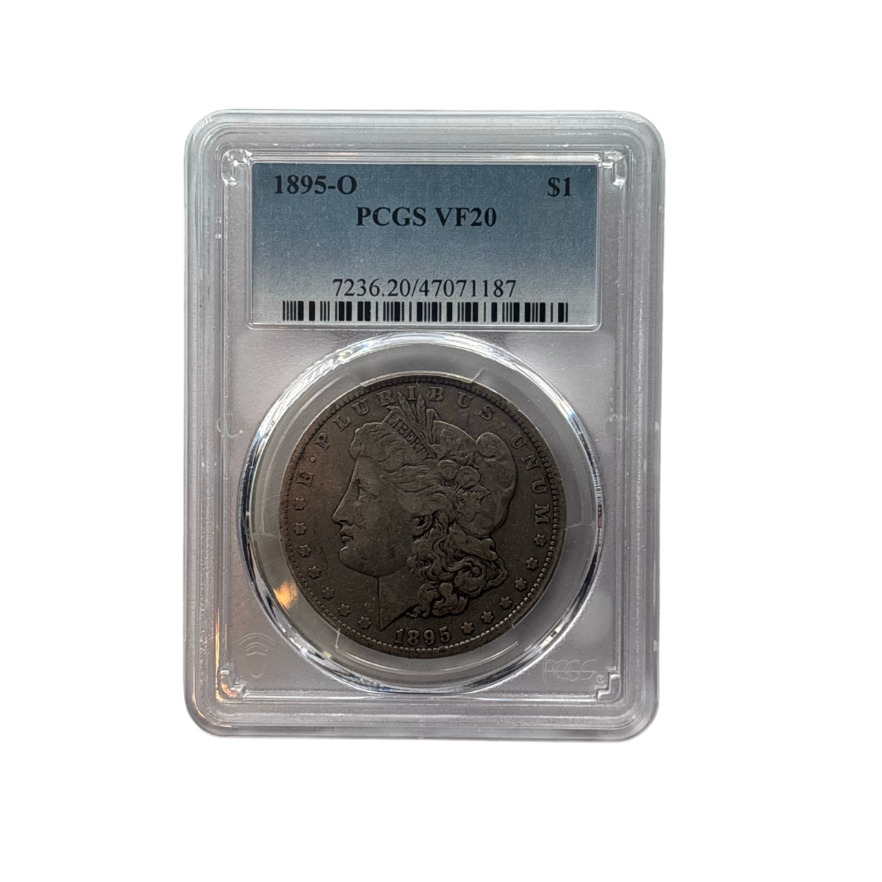 1895-O Morgan Silver Dollar | PCGS VF20 | New Orleans Issue